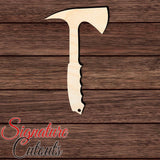 Tomahawk 002 Shape Cutout in Wood Craft Shapes & Bases Signature Cutouts 