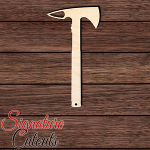 Tomahawk 005 Shape Cutout in Wood Craft Shapes & Bases Signature Cutouts 