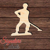 Toy Soldier 002 Shape Cutout in Wood