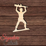 Toy Soldier 009 Shape Cutout in Wood, Acrylic or Acrylic Mirror - Signature Cutouts