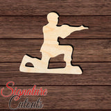 Toy Soldier 010 Shape Cutout in Wood