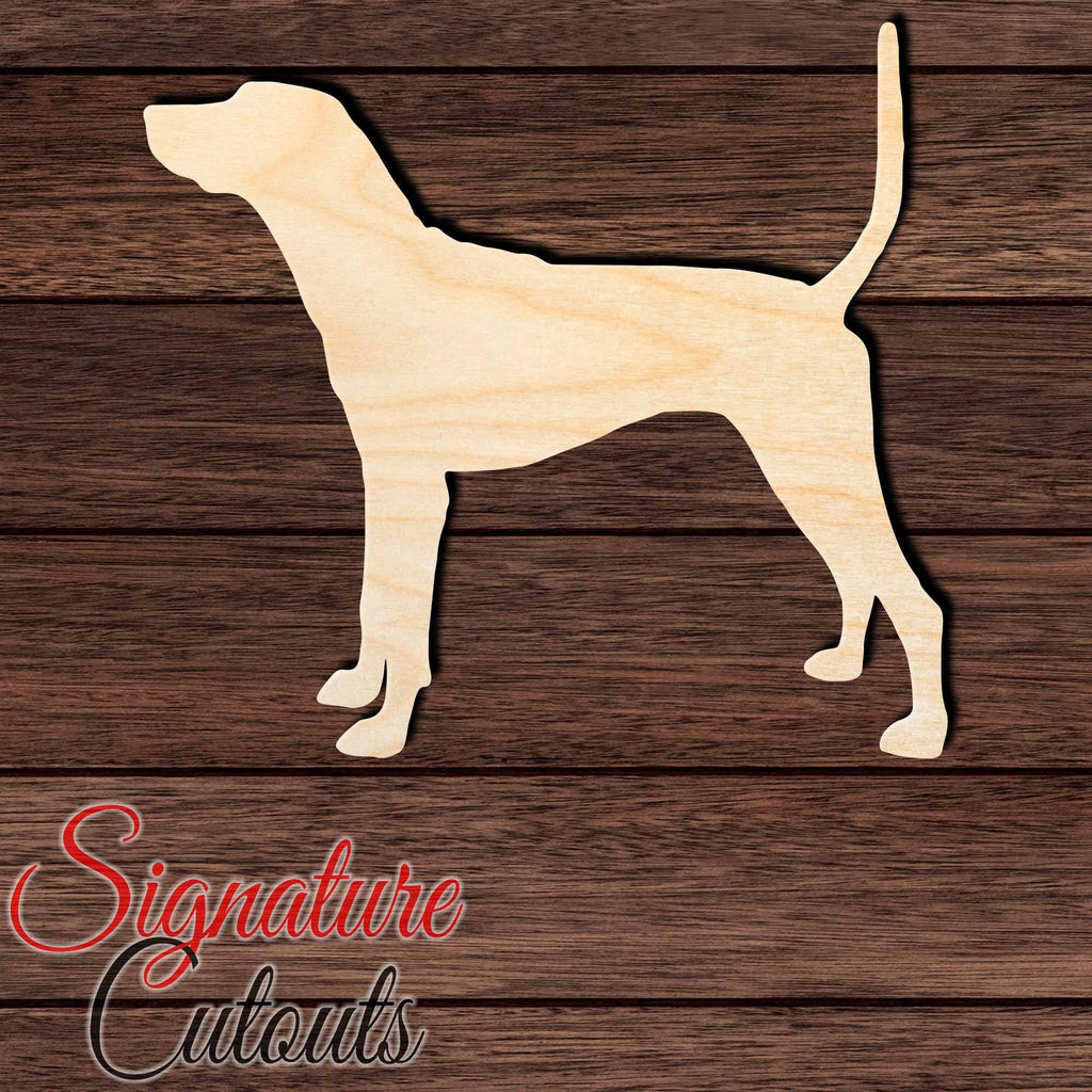Treeing Tennessee Brindle Shape Cutout in Wood, Acrylic or Acrylic Mirror - Signature Cutouts