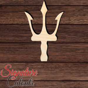 Trident 012 Shape Cutout in Wood, Acrylic or Acrylic Mirror - Signature Cutouts