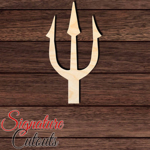 Trident 014 Shape Cutout in Wood, Acrylic or Acrylic Mirror - Signature Cutouts