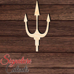 Trident 022 Shape Cutout in Wood, Acrylic or Acrylic Mirror - Signature Cutouts