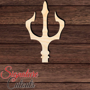 Trident 024 Shape Cutout in Wood, Acrylic or Acrylic Mirror - Signature Cutouts