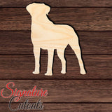 Valley Bulldog Shape Cutout in Wood, Acrylic or Acrylic Mirror - Signature Cutouts