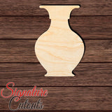 Vase 015 Shape Cutout in Wood, Acrylic or Acrylic Mirror - Signature Cutouts