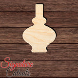 Vase 018 Shape Cutout in Wood, Acrylic or Acrylic Mirror - Signature Cutouts