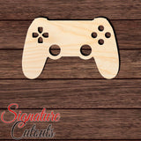Video Game Controller 002 Shape Cutout in Wood