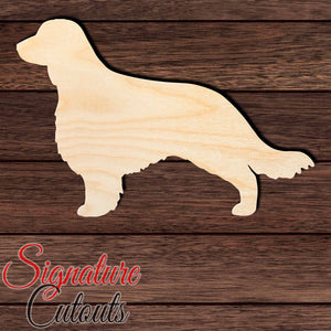 Welsh Springer Shape Cutout in Wood, Acrylic or Acrylic Mirror - Signature Cutouts