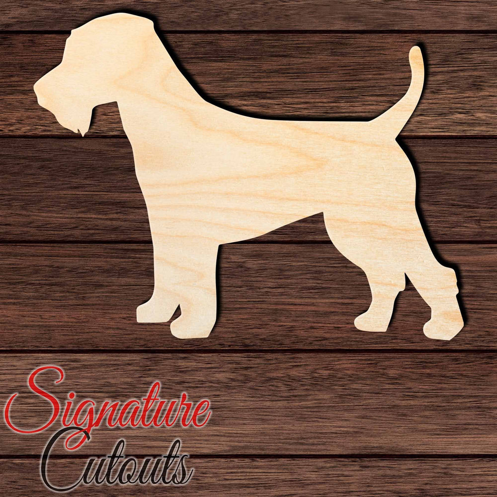 Welsh Terrier Shape Cutout in Wood, Acrylic or Acrylic Mirror - Signature Cutouts
