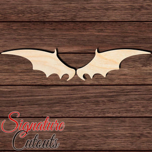 Wings 016 Shape Cutout in Wood, Acrylic or Acrylic Mirror - Signature Cutouts