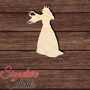 Witch 001 Shape Cutout in Wood, Acrylic or Acrylic Mirror - Signature Cutouts