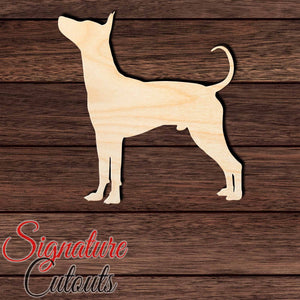 Xoloitzcuintli Shape Cutout in Wood, Acrylic or Acrylic Mirror - Signature Cutouts