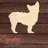 Yorkshire Terrier Shape Cutout in Wood, Acrylic or Acrylic Mirror - Signature Cutouts