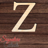 Zeta Shape Cutout - Signature Cutouts