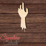 Zombie Hand 001 Shape Cutout - Signature Cutouts